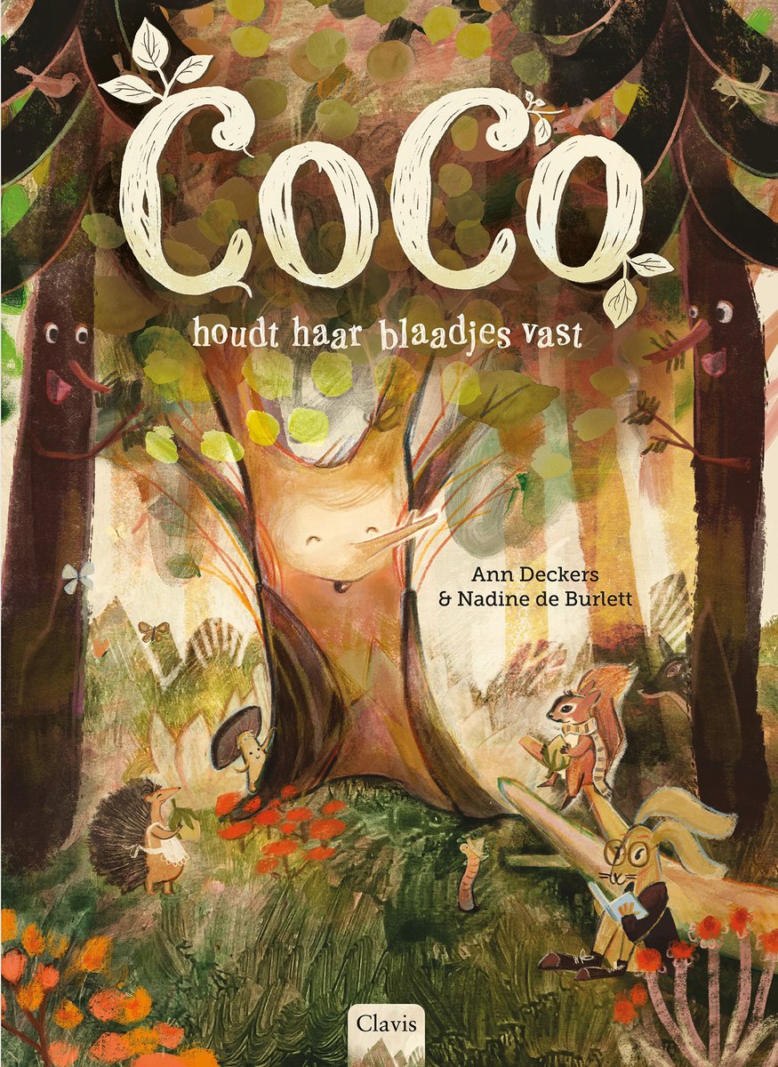 CoCo houdt haar blaadjes vast - Ann Deckers // illustraties: Nadine de Burlett